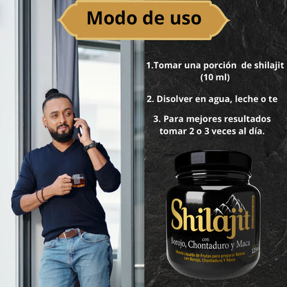 EL ORO DEL HIMALAYA SHILAJIT: ENERGIA PURA, VITALIDAD NATURAL