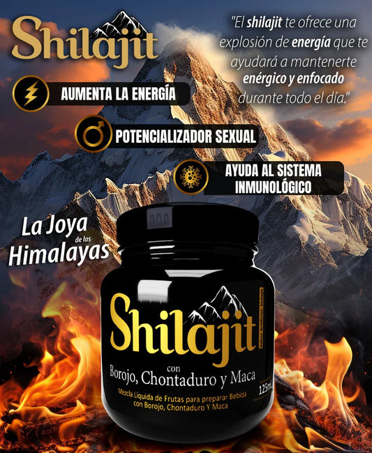 EL ORO DEL HIMALAYA SHILAJIT: ENERGIA PURA, VITALIDAD NATURAL